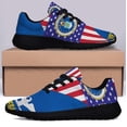 thumbnail image 3 of United States Air Force American flag Veteran US Shoes Sneakers for Women Men Black Size 10.5, 3 of 7