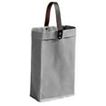 thumbnail image 2 of Bolsas de botellas Bolsa de almacenamiento Bolsa de regalo reutilizable para dos grises, 2 of 8