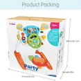 thumbnail image 2 of Children's Steering Wheel Toy, Baby Driving Toy, Boys Simulation Simulation Driving Station Early Education Toy, 2 of 4