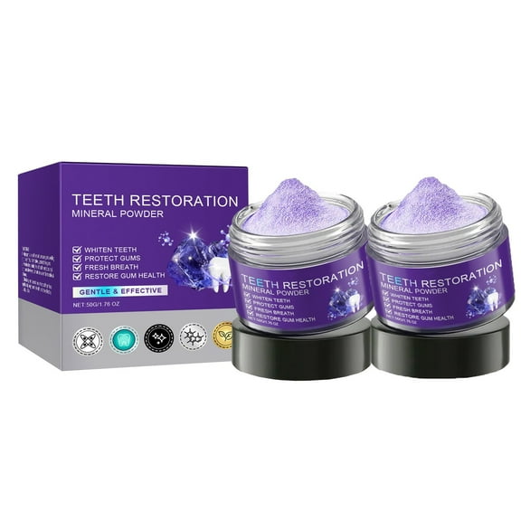 Teeth Restoration Mineral Powder - Effective in Strengthening Teeth and Gums, Protect Gums and Freshen Breath