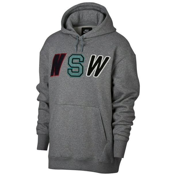 Nike - Nike Mens NSW Varsity Hoodie Sweatshirt, Grey, X-Large - Walmart ...