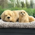 thumbnail image 4 of Juguete de simulación de perro durmiendo, perro de peluche, adorno para coche, adorable muñeco de peluche, decoración para el hogar, decoración del salpicadero, regalo, 4 of 5
