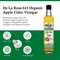 thumbnail image 7 of De La Rosa 613 Organic Apple Cider Vinegar, Raw & Unfiltered, Kosher for Passover, 16.9 Oz (Pack of 2), 7 of 7