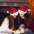 thumbnail image 4 of PMU Christmas Light-Up Sequin-Sheen Santa Star Hat (1/Pkg) Pkg/1, 4 of 7