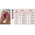 thumbnail image 2 of Baberdicy Lencería for Women 2023 Seamless Thong Women's Metal Ring Pure Desire Girl T Pants Large Size Pure Cotton Crotch Breathable Underwear Underwear Women, 2 of 2