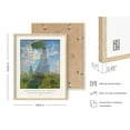 thumbnail image 3 of HAUS AND HUES Claude Monet Artwork Fine Art Paintings Water Lilies Claude Monet Monet Poster Famous Art Prints Famous Paintings Modern Monet Monet Prints Monet Wall Art BEIGE FRAMED (11" x 14"), 3 of 6