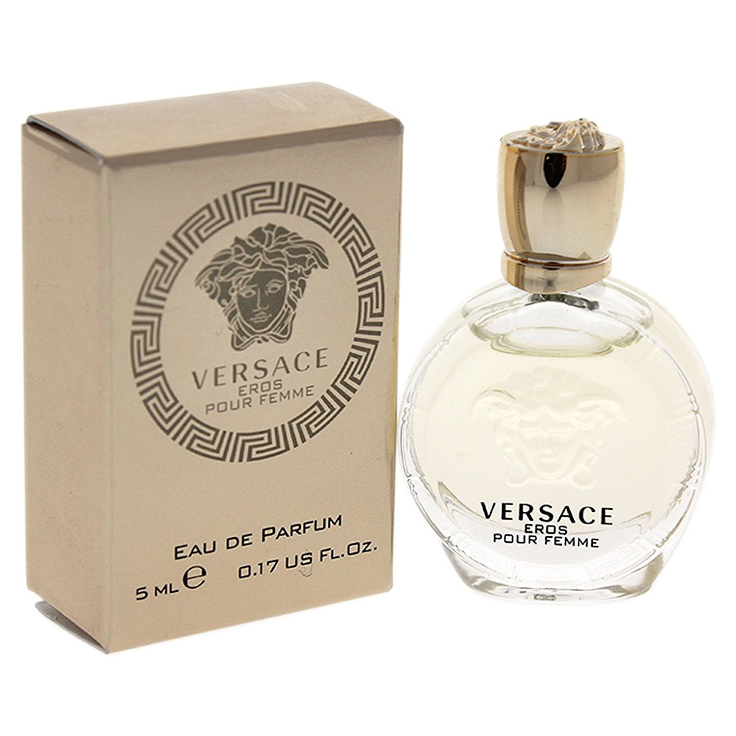 Versace Versace Eros Pour Femme 0.17 Oz Eau de Parfum Splash for Women