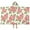 Pioneer Flower Floral, variant on Pioneer Flower Floral Print Pattern Hooded Bath Towel,50"x30" for Ages 3 To 12 Kids, Quick Dry Lightweight Soft Microfiber Hood Beach Towel Cover Up for Kids