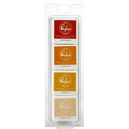 UPC: 0782150202847 | Pinkfresh Studio Premium Dye Cube Ink Pads 4 Colors-Indian Summer