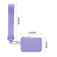 thumbnail image 3 of Cartera de pulsera Mum's Memory Mini con cremallera para mujer, color morado, 3 of 6