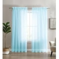 thumbnail image 1 of Sheer Window Panel Curtain- 2 Pack, 1 of 3