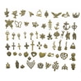 thumbnail image 1 of Paquete de 100 piezas de Abalorios a Granel Sunnimix para joyas y manualidades Bronce antiguo, 1 of 5