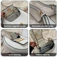 thumbnail image 3 of Fashionable Crescent Underarm Bag, 3 of 5