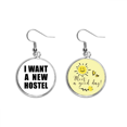 thumbnail image 1 of Quiero un nuevo albergue Pendiente Sol Flor Pendiente Joyas Moda Unbranded M, 1 of 3