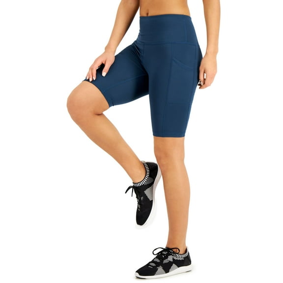 Ideology Womens High-Rise Pocket Bike Shorts