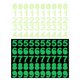 thumbnail image 1 of Uxcell 200 Pcs Pegatinas de Números que Brillan en la Oscuridad, Pegatinas de Pared Adhesivas Luminiscentes Verdes, Pegatinas 3D Brillantes para Decoración de Techo, Dormitorio y Cama, 1 of 7