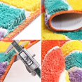thumbnail image 4 of Lishi Cartoon Rainbow Vinyl Carpet - Non-slip Mat for Bathroom Door Mat, 4 of 4