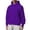 Purple, variant on Men's Oversize Letter Print Hoodie Sweatshirt Long Sleeve Crewneck Loose Pullover Top for Fall Winter