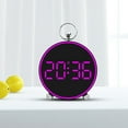 thumbnail image 6 of LED Electronic Alarm Clock - Home Bedroom Bedside Clock with Temperature Display, Plastic Digital Clock, Easy-to-Read Desk Clock for Daily Use, 6 of 9