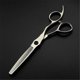 thumbnail image 1 of Kit de tijeras profesionales para cortar el cabello de 6 pulgadas con tijeras dentadas y planas, acero inoxidable., 1 of 5
