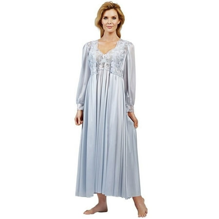 Velrose Lingerie Shadowline Silhouette Gown and Peignoir Set 51737/51737X