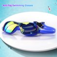 thumbnail image 5 of BLEEUS Swimming Goggles Anti-fog Swim Pool Eyewear Hd Glasses for Swimmers (Blue) Water Sports Supplies (Blue), 5 of 8
