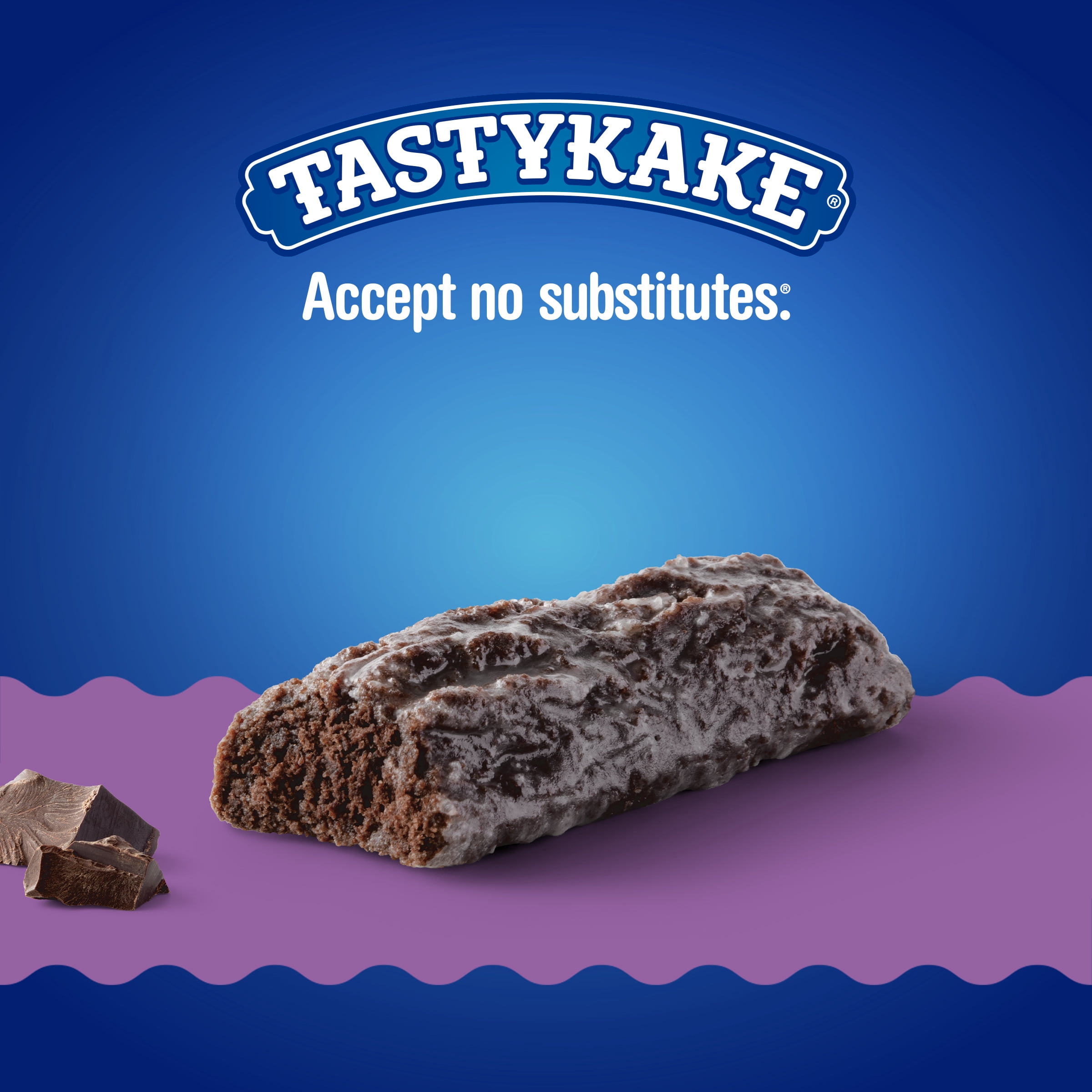Tastykake Glazed Chocolate Flavored Dipp'n Sticks, Glazed Chocolate Donut Sticks, 10 oz, 6 Ct, Shelf-Stable