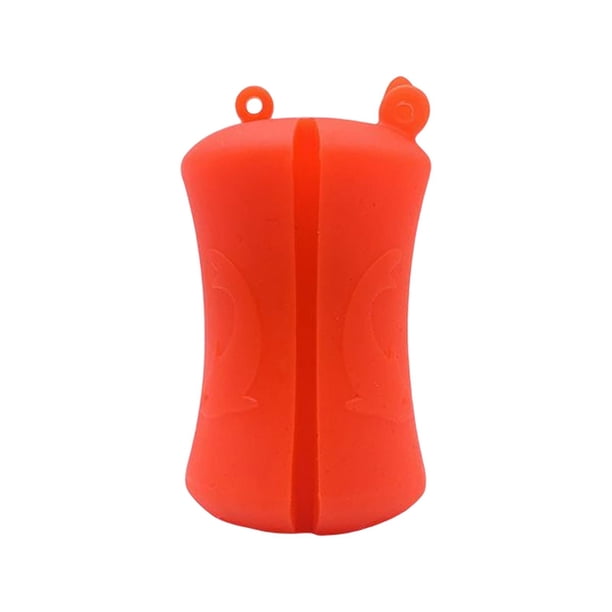 Caña de pescar para exteriores con bola fija, cómoda, flexible, reutilizable y resistente al desgaste. Rojo