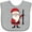 AC-Heather Grey, variant on Inktastic Clarinet Christmas Music Santa Boys or Girls Baby Bib