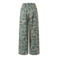 thumbnail image 4 of WILLBEST Pantalones Casuales de Mujer, de Cintura Alta, Holgados, Estampados, Cómodos, para Uso Diario, Estilo Relajado para Primavera, Verano y Otoño. Extra Grande, 4 of 6