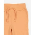 thumbnail image 2 of Leveret Kids Drawstring Pants Cotton (Peach) Light Pink 4 Year, 2 of 2