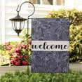 thumbnail image 3 of Spring Summer Multicolored Flower Leaves Garden Flag 12.5x18 Inch Double Side for Outdoor Courtyard Garden Decor Flowers Welcome Holiday Flag for Outside Decoration, 3 of 4