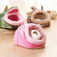 thumbnail image 4 of pitrice PP Coton Petit Animal de Compagnie Couchage Mignon Animal Forme Automne Hiver Douce Peluche Résistant à l'Humidité Doux Rond Maison Salon Type de Nid 3 XL, 4 of 9