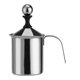 thumbnail image 1 of Espumador de leche, 400 ml Espumador de leche manual de acero inoxidable Mezclador de espuma de malla doble para café Latte Chocolate caliente Café Capuchino Espumador Crema(400 ml), 1 of 7