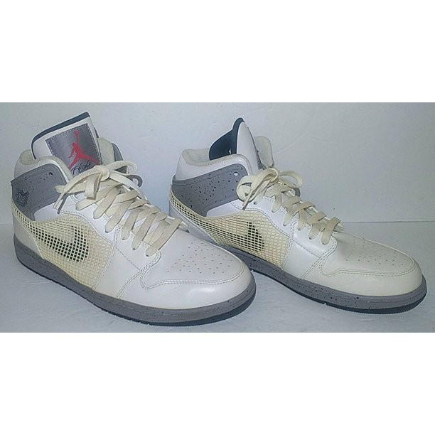 Ni - ke Air Jordan 1 Retro 89 White Cement Size 13 Sneaker 599873-104 Shoe 2013 VNDS