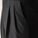 thumbnail image 5 of Pantalones largos de moda para hombre, casuales, de color sólido, con bolsillos y cremallera, cintura elástica, de poliéster., 5 of 7