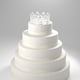 thumbnail image 5 of 1PC Kids Crown Hollow Iron Iron Patterned Crown Cake Decoration para Fiesta Cumpleaños (Patrón General, Plata), 5 of 8