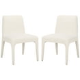 thumbnail image 2 of Safavieh Derrick Modern Wood Dining Side Chairs, Ivory (Set of 2), 2 of 7