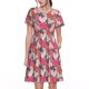 thumbnail image 1 of Balery Hearts for Valentines day Vestidos sueltos de manga corta para mujer, vestidos de verano 2025, vestidos casuales de corte A con vuelo., 1 of 6