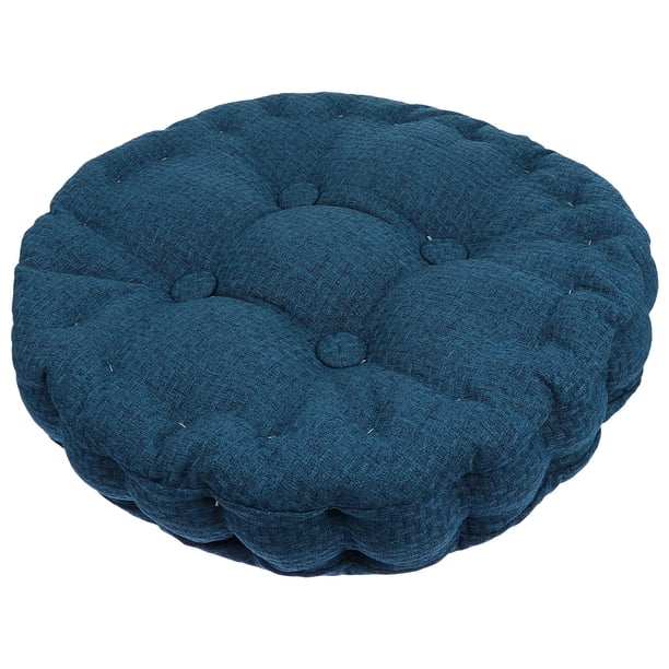 1 cojín redondo para silla, cojín para el suelo, para sala de estar