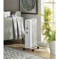 Mainstays 1500W Mechanical Oil Filled Electric Radiant Space Heater