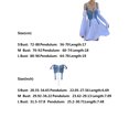 thumbnail image 4 of Tops cortos de mezclilla sin mangas con cordones para mujer Tanques con tirantes ajustados y ajustados XBTCLXEBCO Azul, Mediana, 4 of 6