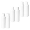 thumbnail image 5 of FUTUREORYY 6Pcs Travel Cosmetics Bottle Refillable Liquid Dispensing Plastic Round White 15.4x4.5cm For Business Trips, 5 of 7