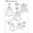 thumbnail image 3 of Simplicity Misses' Size 14-22 Disney Cinderella & Fairy Godmother Costume Pattern, 1 Each, 3 of 3
