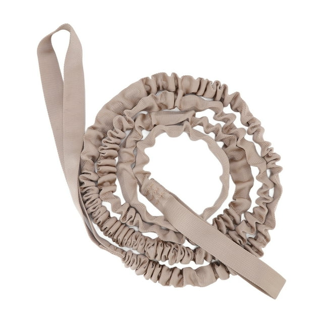 Cycling Bike Tow Rope, Bike Tow Bar Compact Portable 2.7m Natural Length Stretchable Design For Training For Walking Khaki