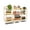 Gold, variant on 59 Inch Metal Wall-Mounted Wine Rack with LED Light - 3 Tier Wine Storage Display Rack with Glass Holder - Space-Saving Bottle Display Shelf for Home Bars, Dining Rooms, Gold