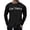 Black, variant on Bibifish Mens Long Sleeve Graphic T-Shirts Los Angeles Gothic Print Crew Neck Undershirt Casual Streetwear Oversized Tee Shirt