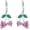 Style-Pink Cherry Earrings, variant on Cherry/Pineapple Earrings 925 Sterling Silver Pineapple/Cherry Earring Hypoallergenic Fruit Earrings Jewelry Birthday Gifts for Women Mom Girlfriends