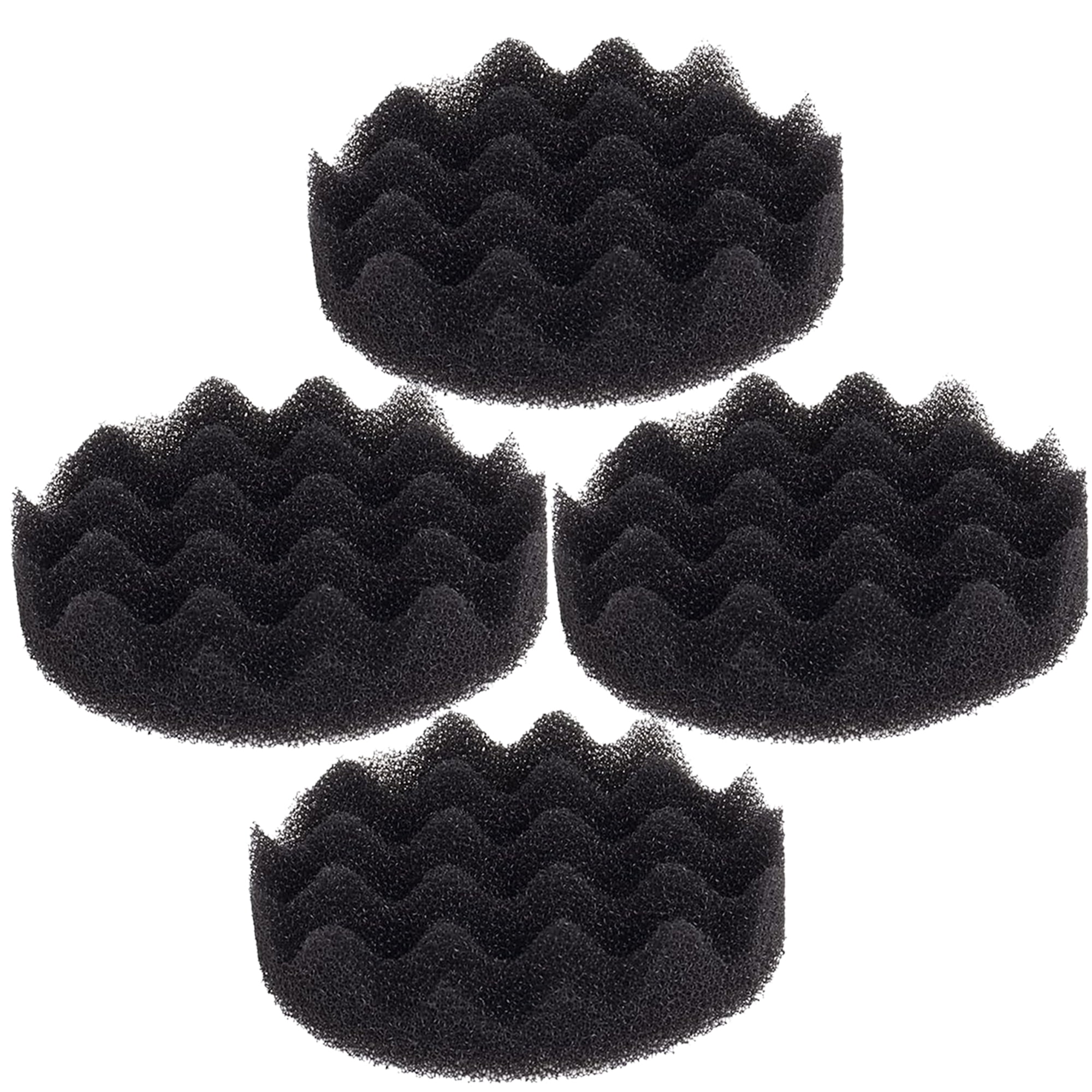 TropicAqua Fx4 Bio-Foam Filter Pads Replacement Compatible with Fluval FX5 FX6 Canister Filter Aquarium Sponge (Pack of 6)