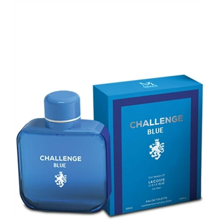 - Challenge Blue by Mirage Brand Fragrance inspired by L.12.12 BLUE BY LACOSTE FOR MEN